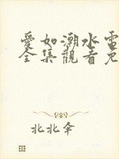 爱如潮水电视剧全集观看免费高清