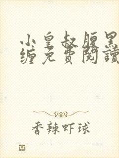 小皇叔腹黑又难缠免费阅读