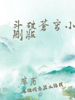 斗破苍穹小说未删版