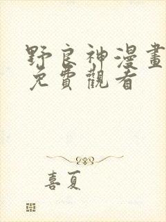 野良神漫画在线免费观看