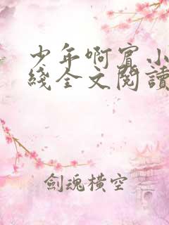 少年啊宾小说在线全文阅读