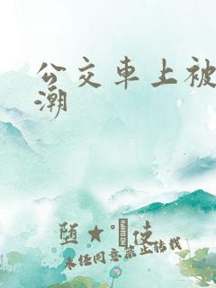 公交车上被艹高潮