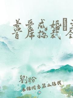惹爱成婚·染指首席总裁 全文阅读