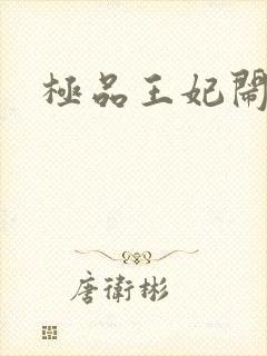 极品王妃闹王府