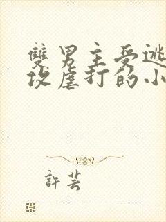 双男主受逃跑被攻虐打的小说
