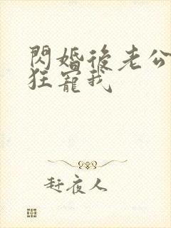 闪婚后老公每天狂宠我