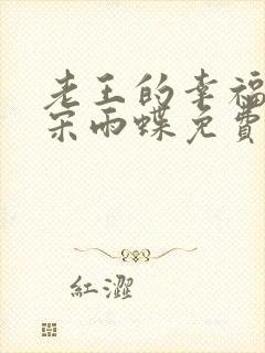 老王的幸福晚年宋雨蝶免费阅读小说