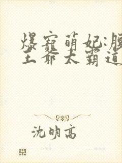 爆宠萌妃:腹黑王爷太霸道