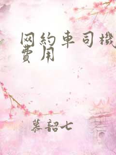 网约车司机租车费用