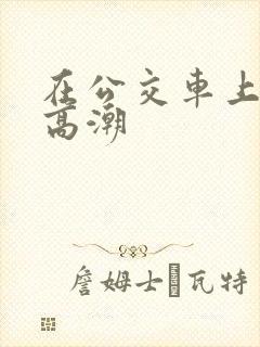 在公交车上被摸高潮