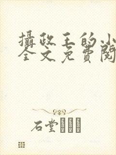 摄政王的小娇妃全文免费阅读