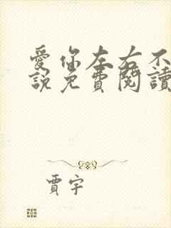 爱你左右不分小说免费阅读全文