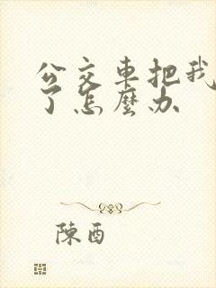 公交车把我车撞了怎么办