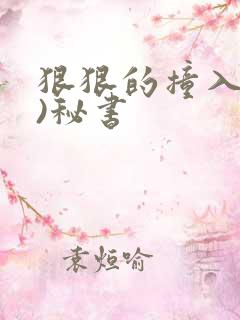 狠狠的撞入(h)秘书