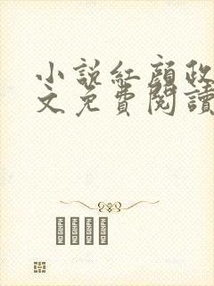 小说红颜政道全文免费阅读