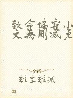 致命偏宠小说全文无删减免费阅读