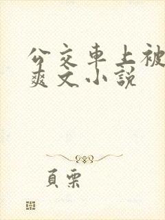 公交车上被强上爽文小说