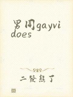 男同gayvidoes