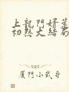 上龙门婿叶辰萧初然大结局
