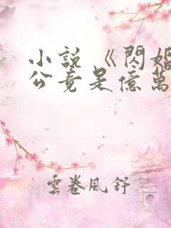 小说 《闪婚老公竟是亿万总裁》