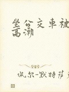 坐公交车被摸到高潮