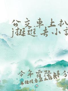 公交车上扒开嫩j挺进去小说