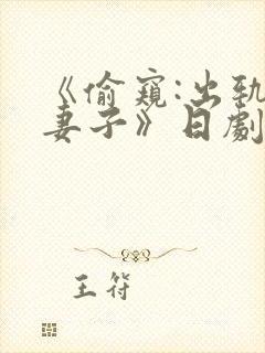 《偷窥:出轨的妻子》日剧