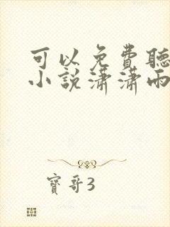 可以免费听小说小说潇潇雨声迟