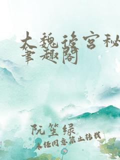 大魏后宫秘史 笔趣阁