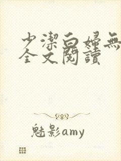 少洁白妇无删减全文阅读