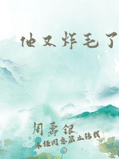 他又炸毛了