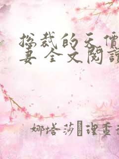 总裁的天价小逃妻 全文阅读