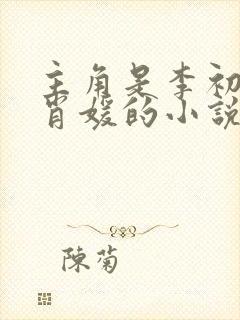 主角是李初年童肖媛的小说