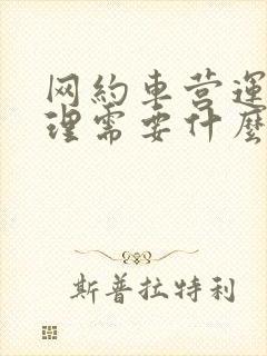 网约车营运证办理需要什么条件