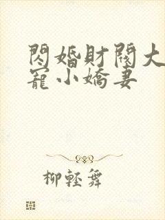 闪婚财阀大叔强宠小娇妻