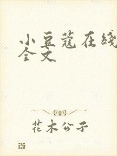 小豆蔻在线阅读全文