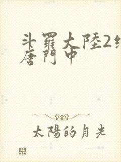 斗罗大陆2绝世唐门中
