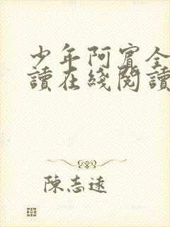 少年阿宾全文阅读在线阅读全文