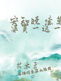 安知晓 亿万老婆买一送一