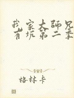 我家大师兄脑子有坑第二季