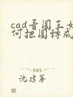 cad看图王如何把图转成pdf