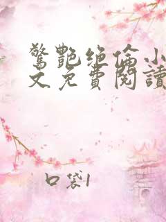 惊艳绝伦小说全文免费阅读