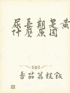 尿长期是黄的是什么原因