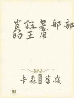 肖钰是哪部小说的主角