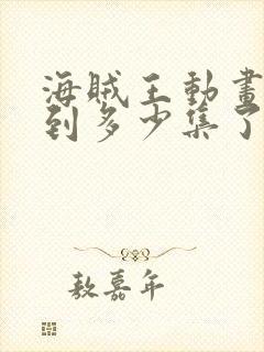 海贼王动画更新到多少集了