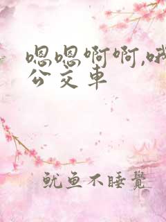 嗯嗯啊啊,哦哦公交车