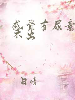 感觉有尿意却尿不出