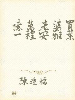 亿万老婆买一送一程安雅叶琛