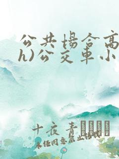 公共场合高潮(h)公交车小说