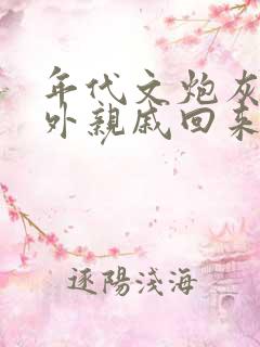 年代文炮灰的海外亲戚回来了糊涂笔趣阁